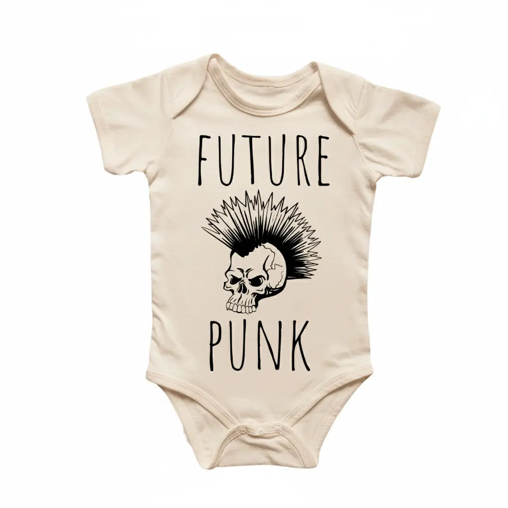 Punk Rock Music - Baby Boy Girl Clothes Infant Bodysuit Funny Cute Newborn  Funny Cute Onesie® | North Fork Forager LLC