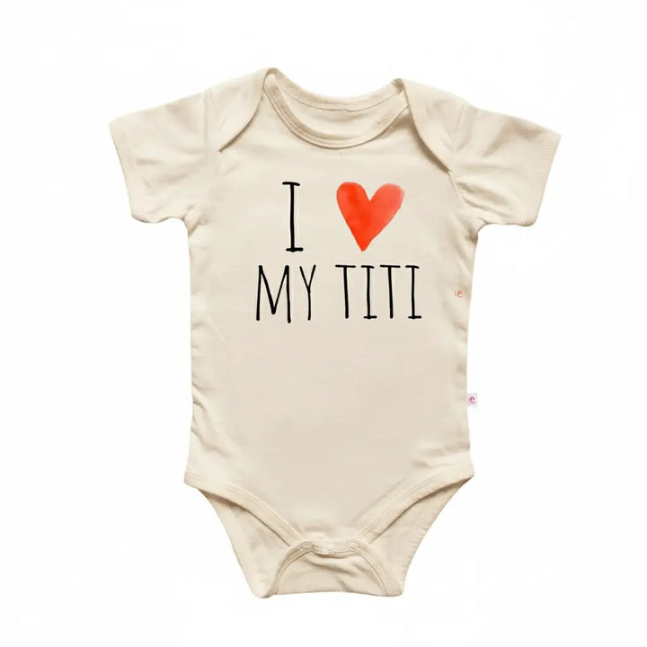 Tia Hola Spanish - Baby Boy Girl Clothes Infant Onesie® Funny Cute Newborn GS1  Funny Cute Onesie® | North Fork Forager LLC