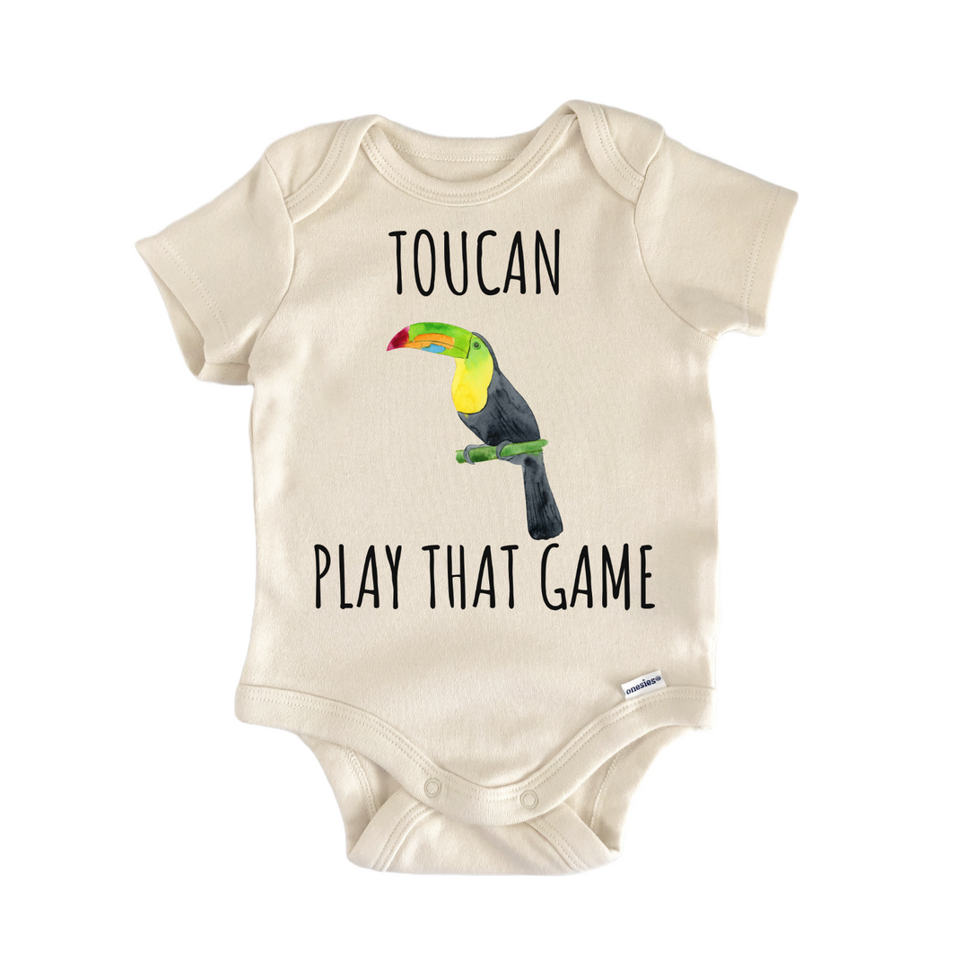 Toucan Exotic Bird Parrot Game Baby Gift Baby Onesie®
