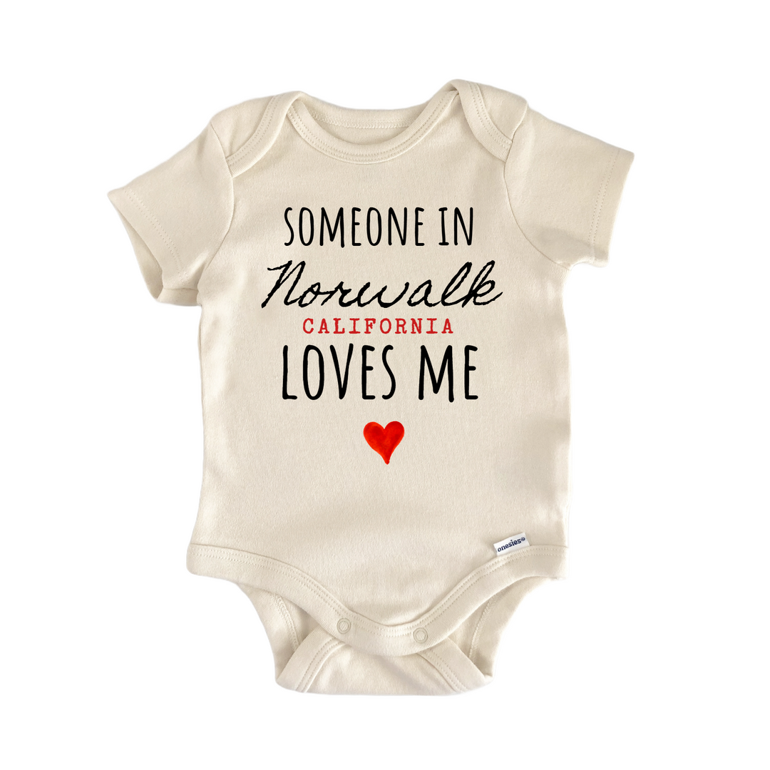 Norwalk California Baby Gift Baby Onesie®