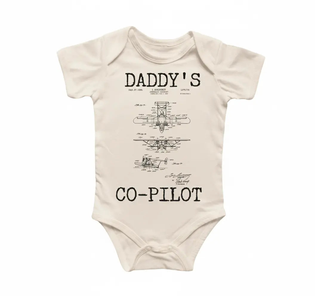 Airplane Pilot - Baby Boy Girl Clothes Infant Bodysuit Funny Cute Newborn  Funny Cute Onesie® | North Fork Forager LLC