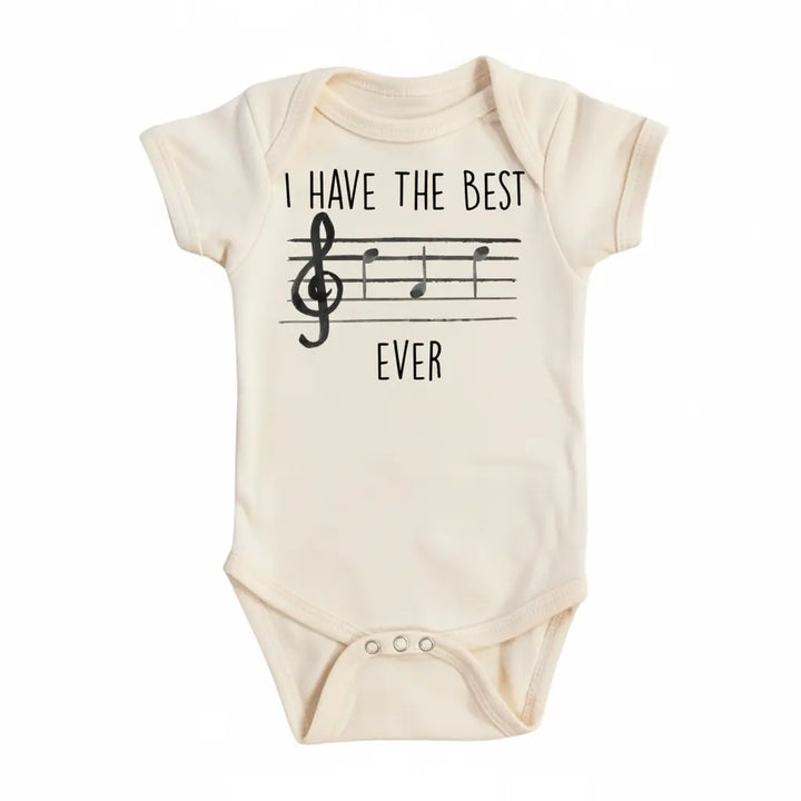 Best Dad Musician - Baby Boy Girl Clothes Infant Onesie® Funny Cute Newborn GS1  Funny Cute Onesie® | North Fork Forager LLC