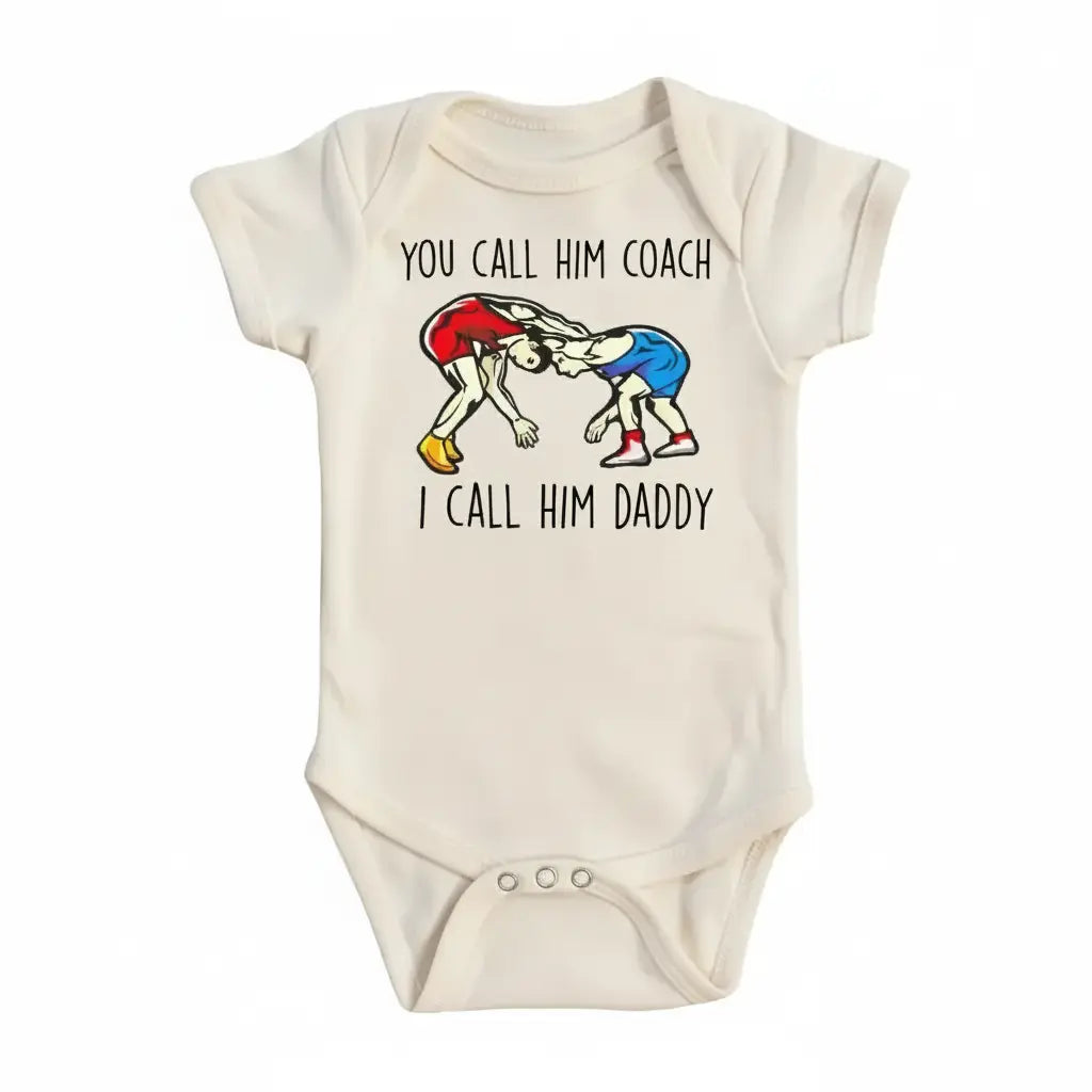 Wrestling - Baby Boy Girl Clothes Infant Onesie® Funny Cute Newborn 1A GS1  Funny Cute Onesie® | North Fork Forager LLC