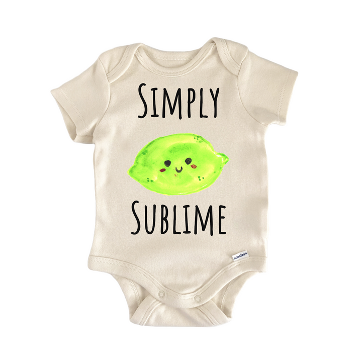 Lime Fruit Tropical Zest Baby Gift Baby Onesie®