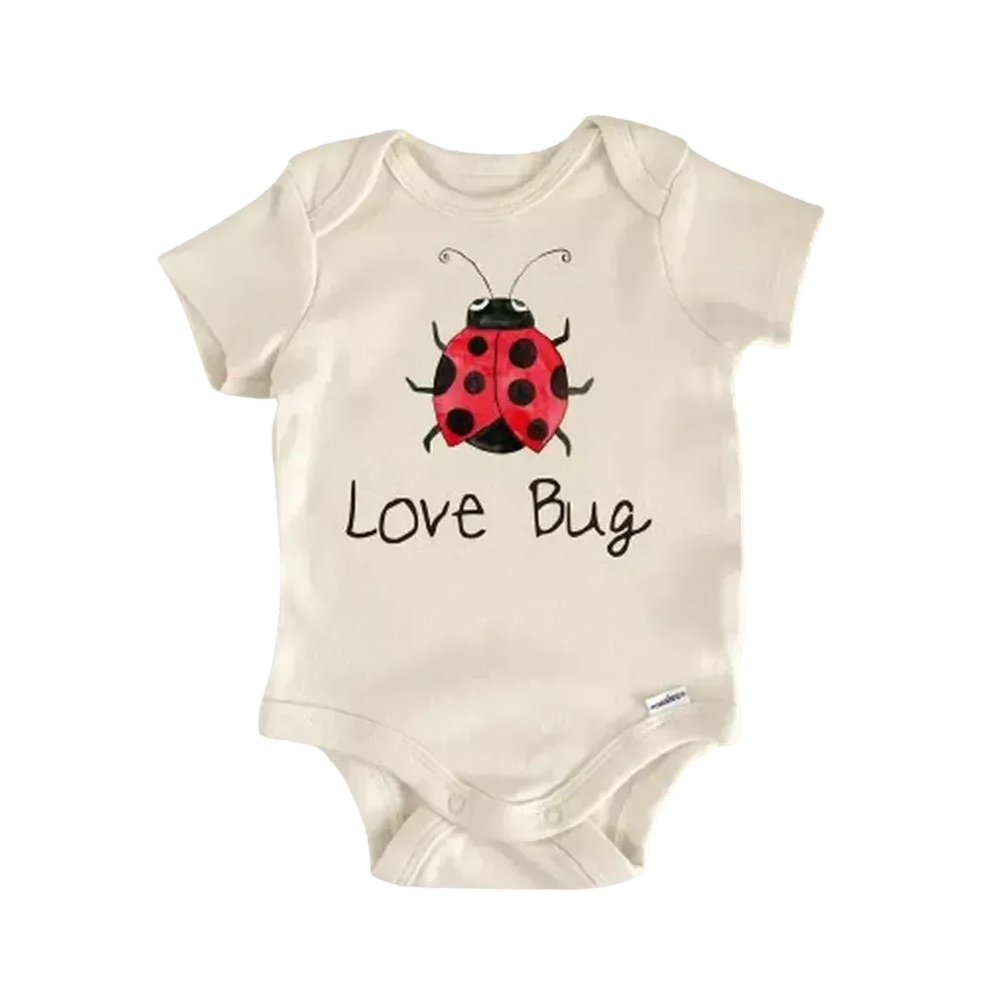 Ladybug Insect Love Bug - Baby Boy Girl Clothes Infant Bodysuit Funny Cute Newborn  Funny Cute Onesie® | North Fork Forager LLC