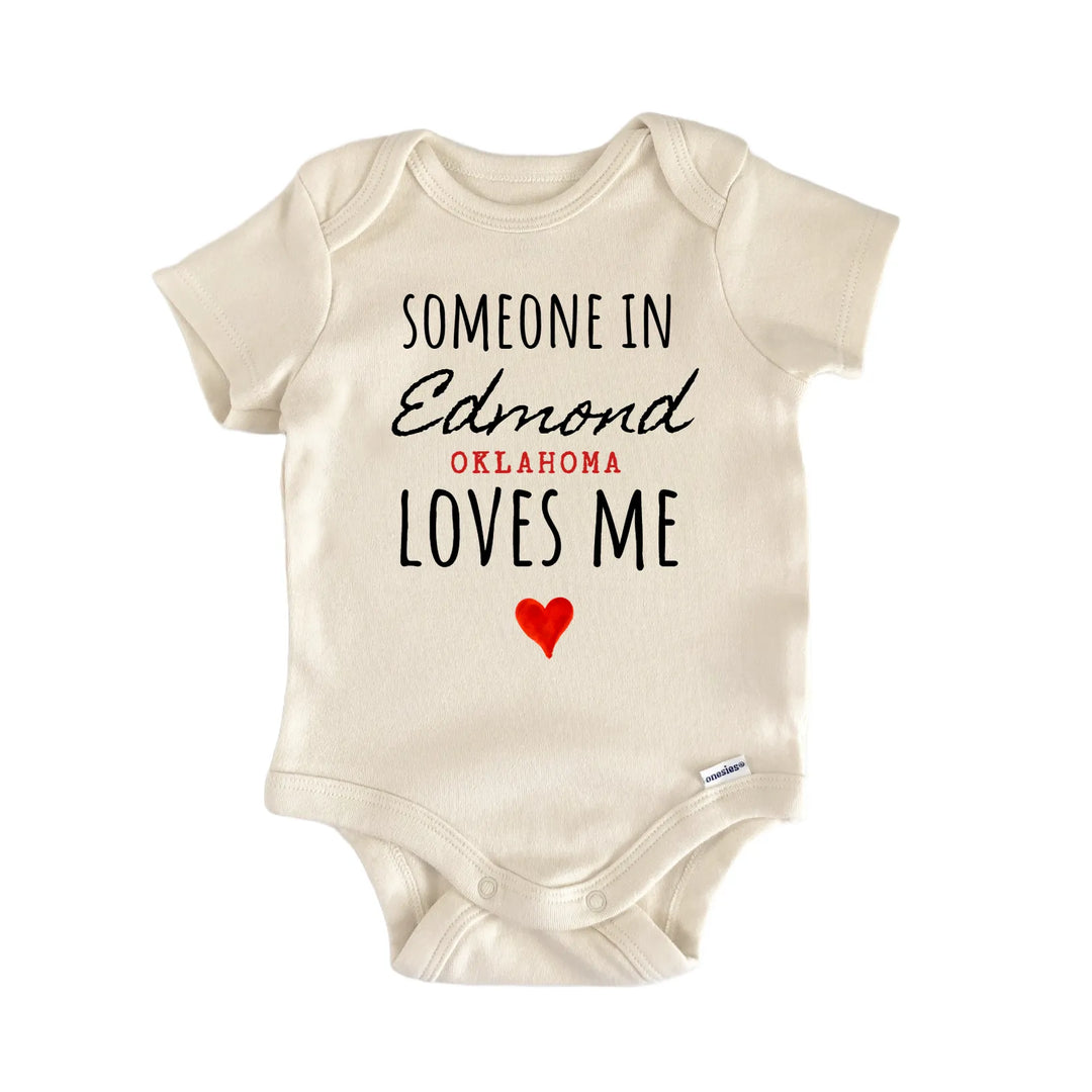 Edmond Oklahoma Baby Gift Baby Bodysuit