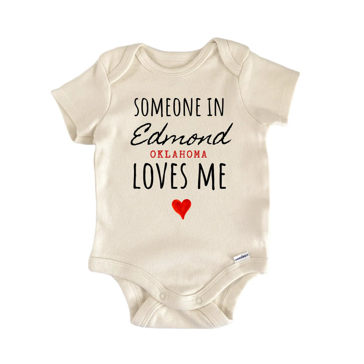 Edmond Oklahoma Baby Gift Baby Bodysuit