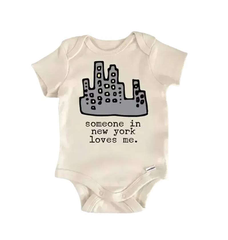 New York City Skyline - Baby Boy Girl Clothes Infant Bodysuit Funny Cute Newborn  Funny Cute Onesie® | North Fork Forager LLC