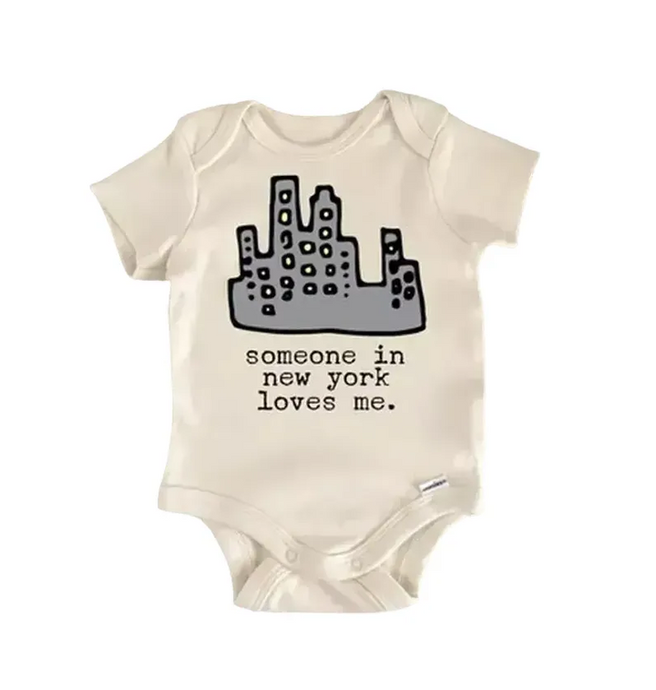 New York City Skyline - Baby Boy Girl Clothes Infant Bodysuit Funny Cute Newborn  Funny Cute Onesie® | North Fork Forager LLC