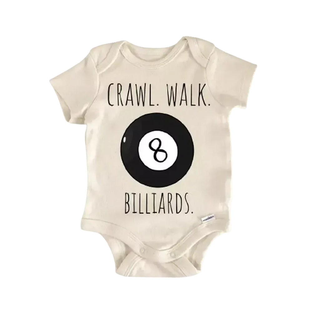 Pool Table Billiards - Baby Boy Girl Clothes Infant Bodysuit Funny Cute Newborn  Funny Cute Onesie® | North Fork Forager LLC