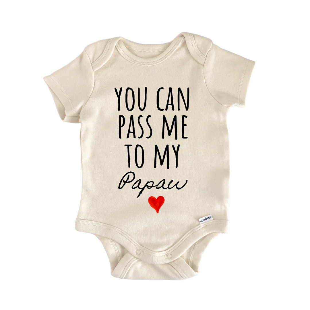 Papaw Announcement Baby Gift Baby Onesie®