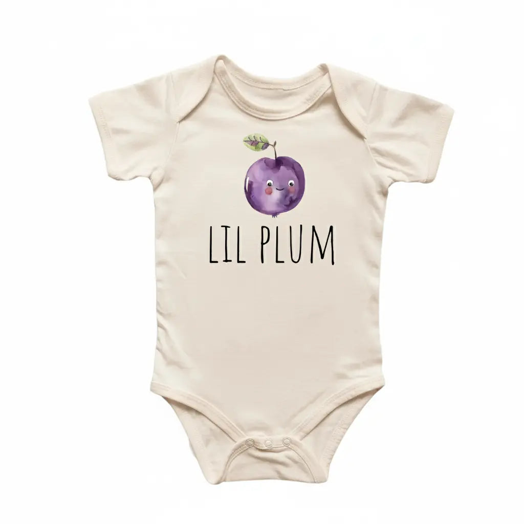Little Plum - Baby Boy Girl Clothes Infant Bodysuit Funny Cute Newborn  Funny Cute Onesie® | North Fork Forager LLC