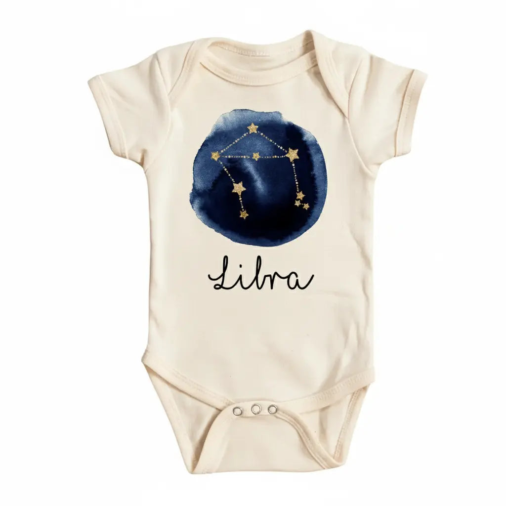 Libra Zodiac - Baby Boy Girl Clothes Infant Onesie® Funny Cute Newborn GS1  Funny Cute Onesie® | North Fork Forager LLC