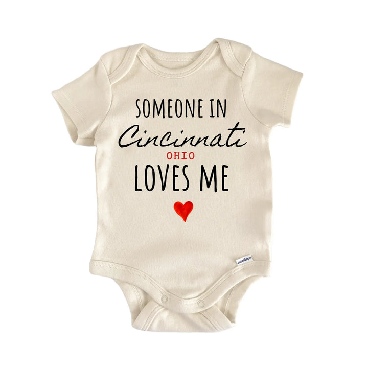 Cincinnati Ohio Baby Gift Baby Bodysuit