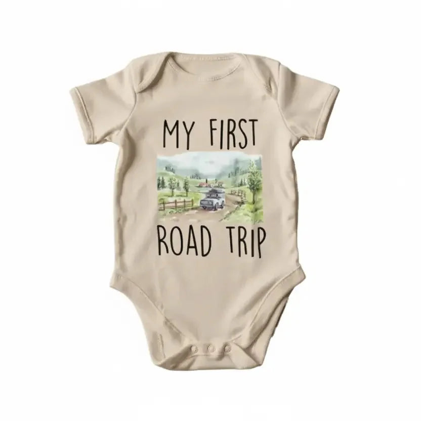 Road Trip - Baby Boy Girl Clothes Infant Bodysuit Funny Cute Newborn  Funny Cute Onesie® | North Fork Forager LLC