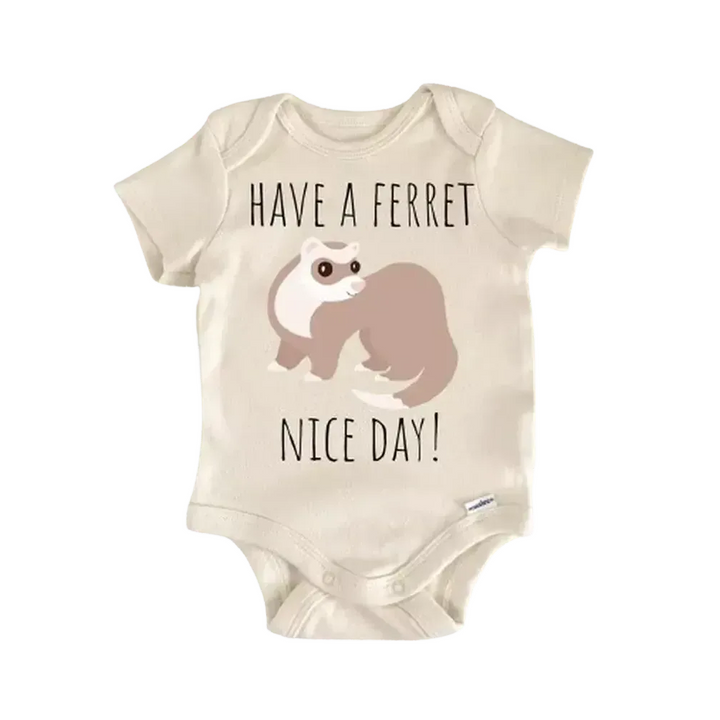 Ferret Animal - Baby Boy Girl Clothes Infant Bodysuit Funny Cute Newborn  Funny Cute Onesie® | North Fork Forager LLC