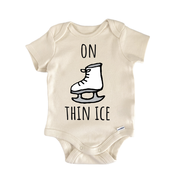 Ice Skater Skating Rink Hockey Baby Gift Baby Onesie®