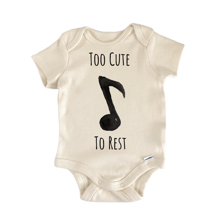 Musical Notes Piano Keyboard Baby Gift Baby Onesie®