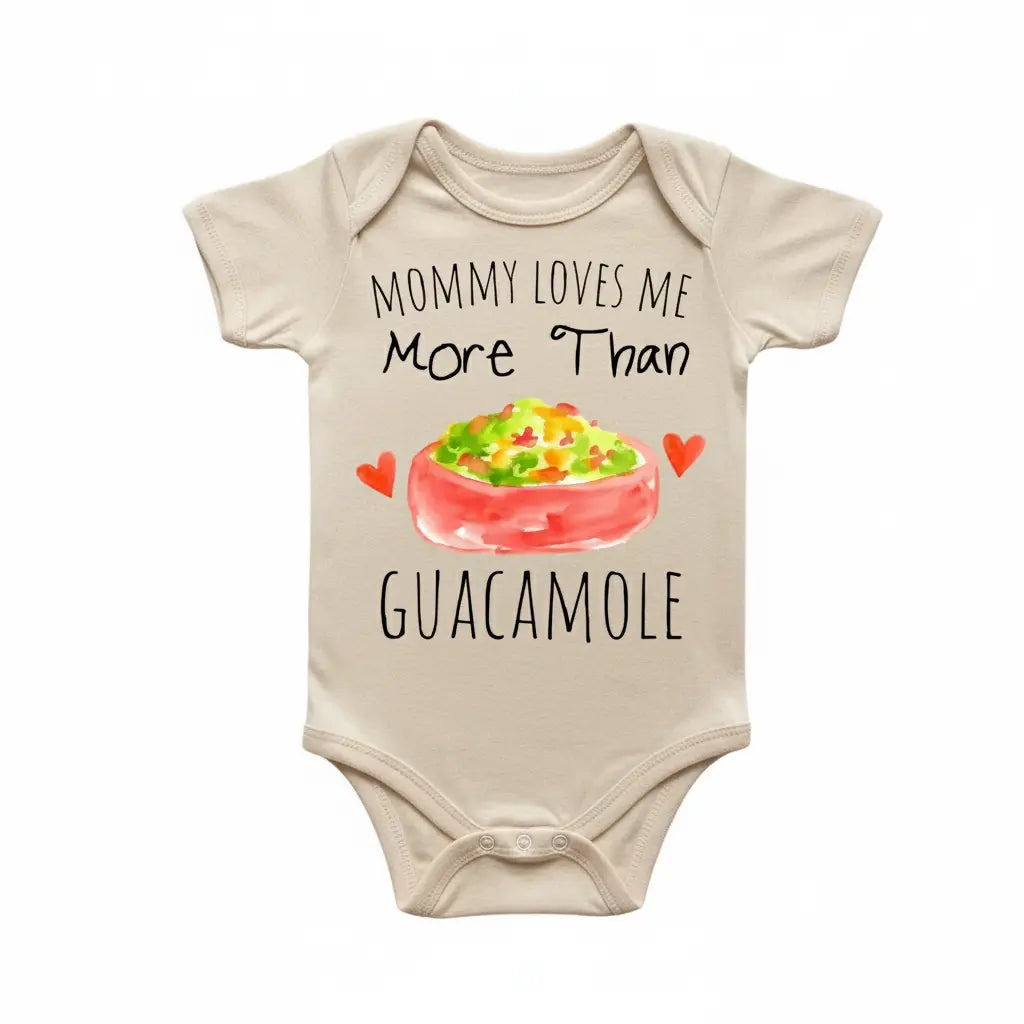 Guacamole Love- Baby Boy Girl Clothes Infant Bodysuit Funny Cute Newborn  Funny Cute Onesie® | North Fork Forager LLC