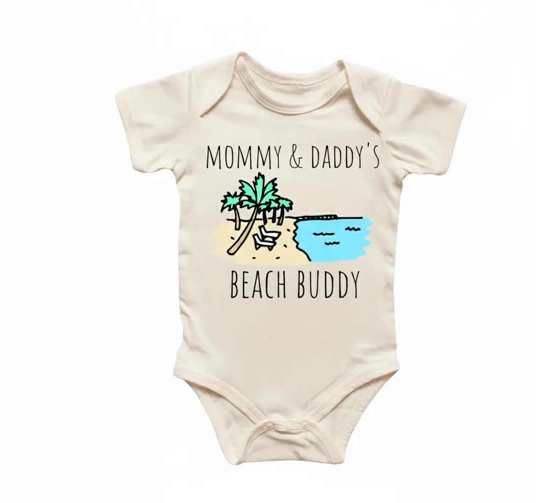 Beach Baby Summer - Baby Boy Girl Clothes Infant Onesie® Funny Cute Newborn GS1  Funny Cute Onesie® | North Fork Forager LLC