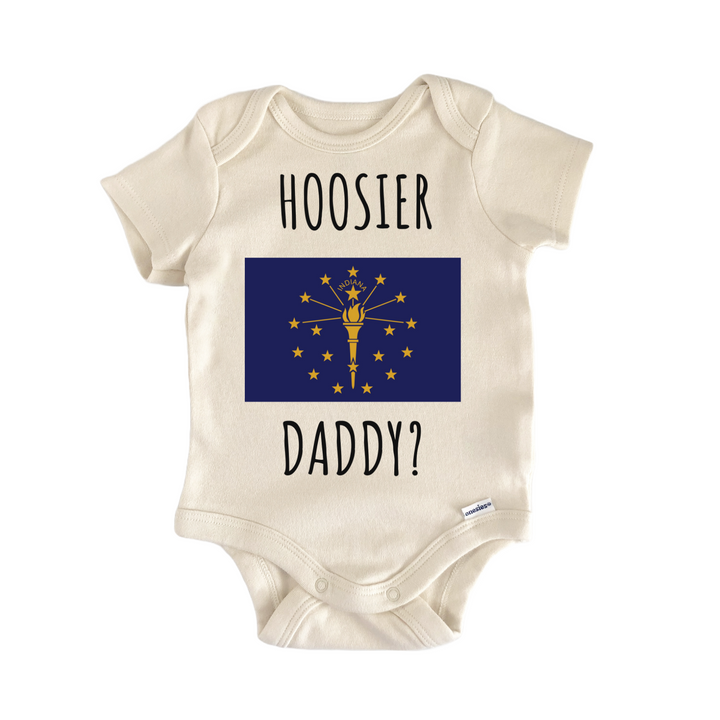 Indiana State Flag Baby Gift Baby Onesie®