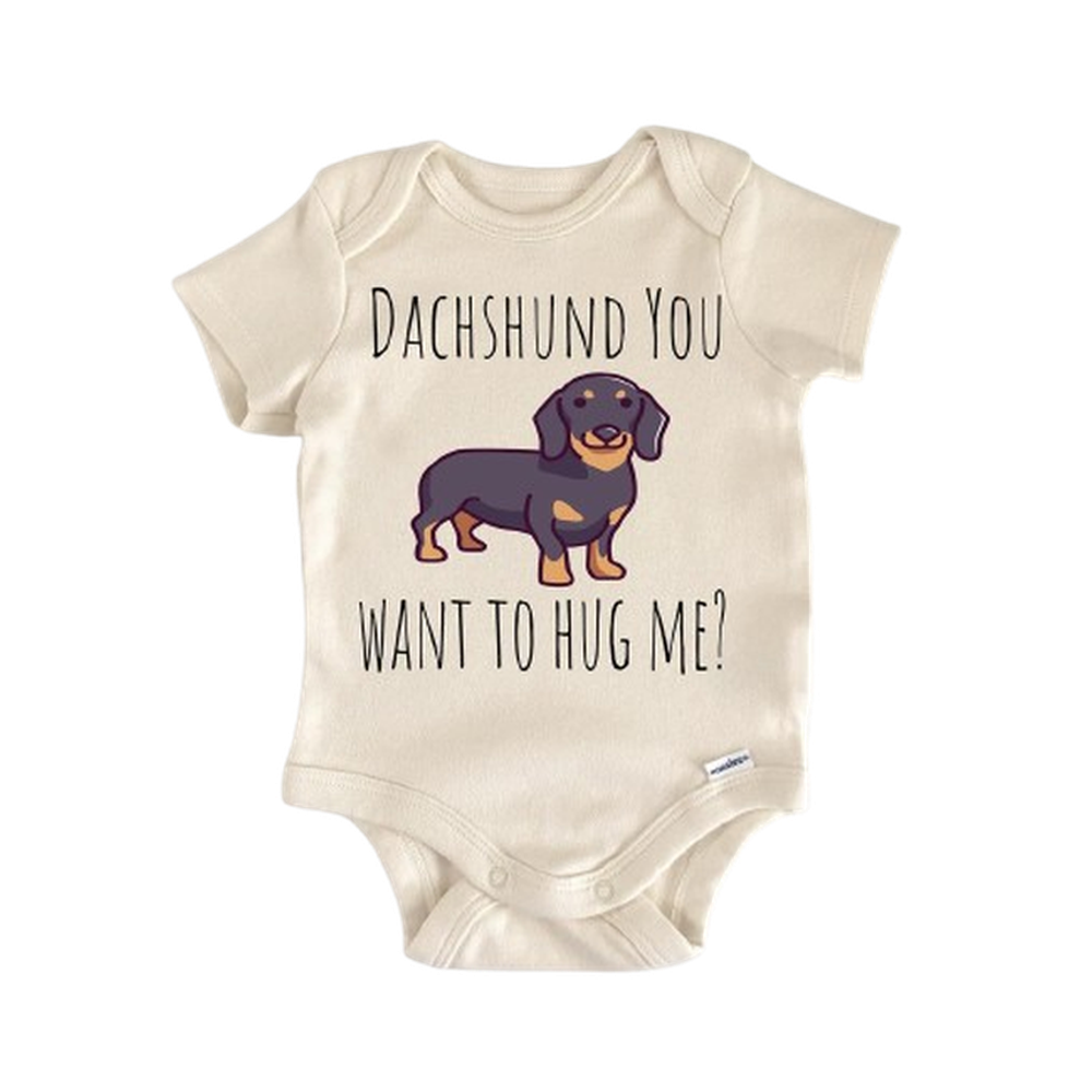 Dachshund Wiener  - Baby Boy Girl Clothes Infant Bodysuit Funny Cute Newborn