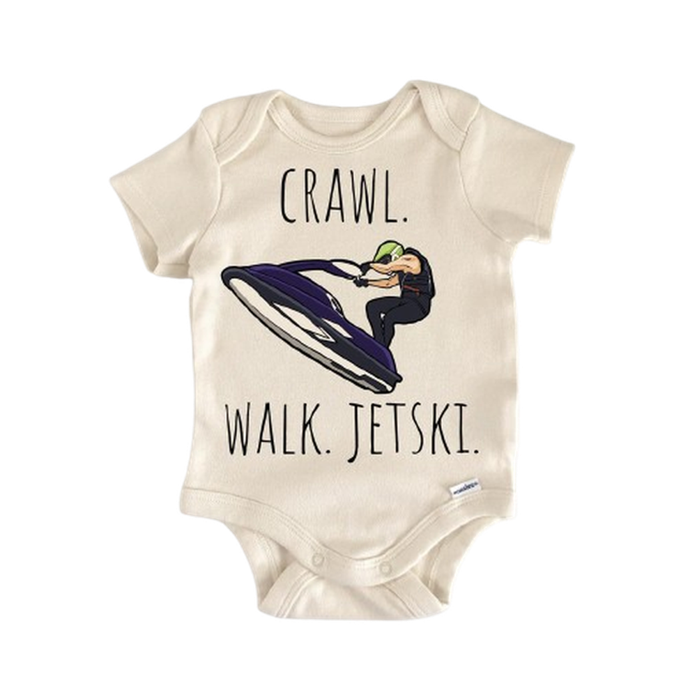 Jet Ski Water Sports - Baby Boy Girl Clothes Infant Bodysuit Funny Cute Newborn  Funny Cute Onesie® | North Fork Forager LLC
