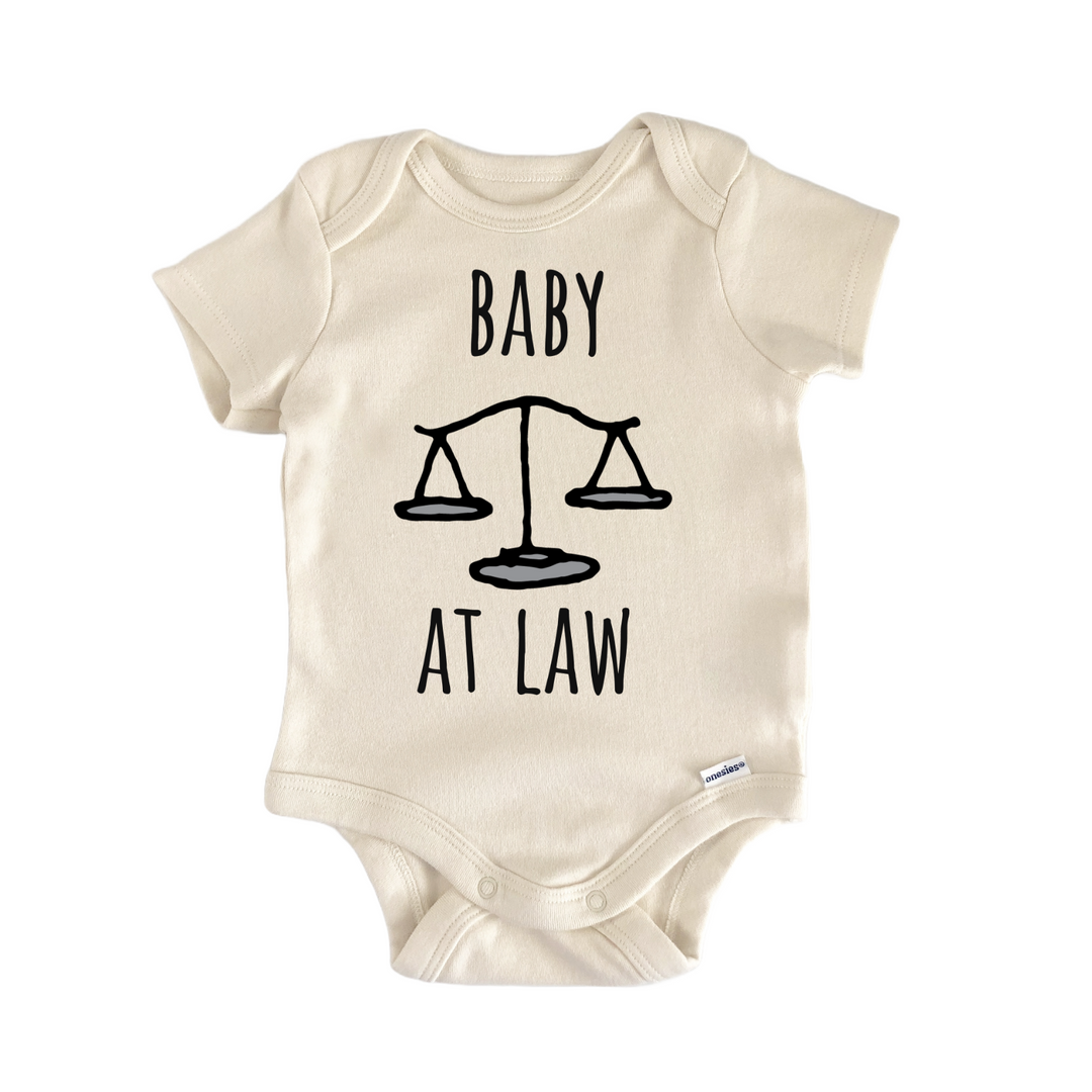 Lawyer At Law Legal Paralegal Infant Gift Baby Bodysuit
