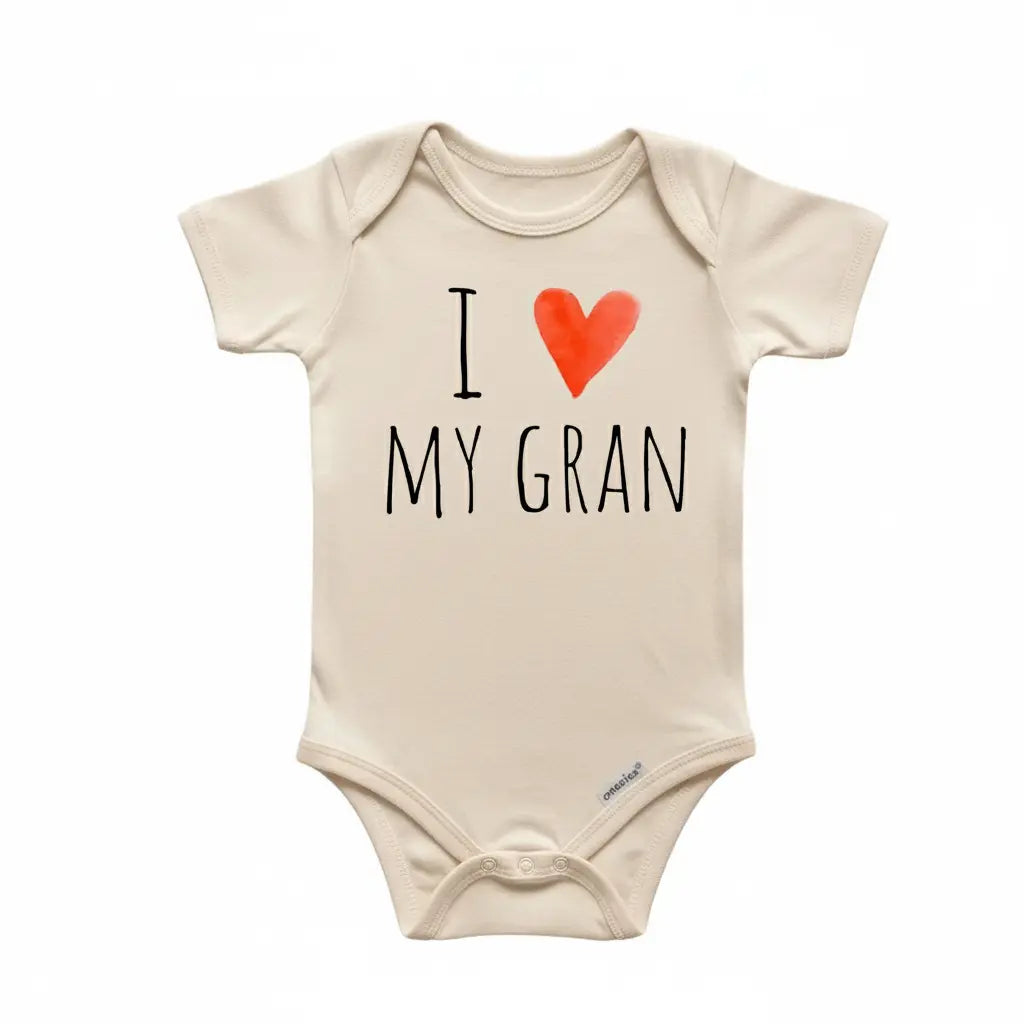 Gran Grandma - Baby Boy Girl Clothes Infant Bodysuit Funny Cute Newborn  Funny Cute Onesie® | North Fork Forager LLC