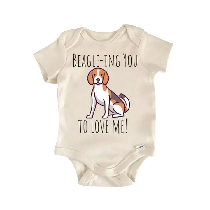Beagle Dog Rabbit Hunter - Baby Boy Girl Clothes Infant Bodysuit Funny Cute Newborn  Funny Cute Onesie® | North Fork Forager LLC