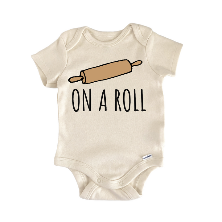 On A Roll Baking Baker Bake Baby Gift Baby Onesie®