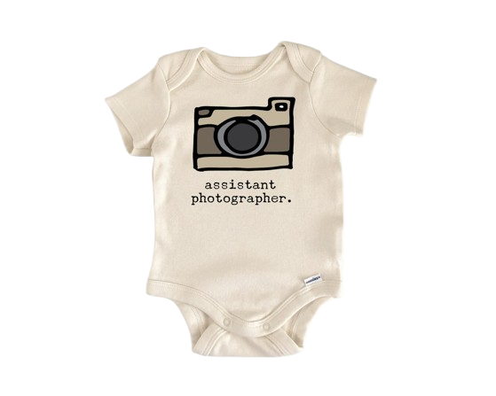 Photographer Camera - Baby Boy Girl Clothes Infant Bodysuit Funny Cute