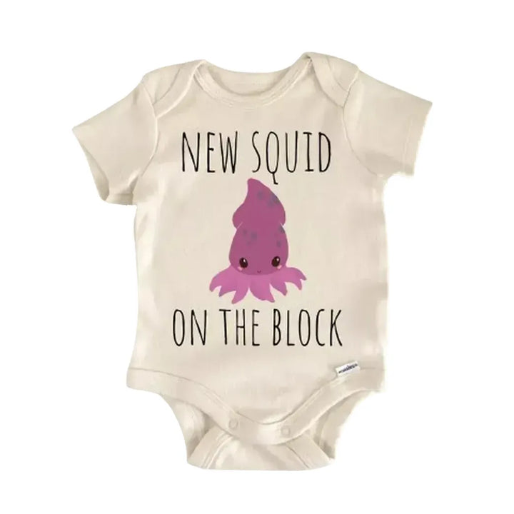 Squid Octopus Ocean - Baby Boy Girl Clothes Infant Onesie® Funny Cute Newborn GS1  Funny Cute Onesie® | North Fork Forager LLC