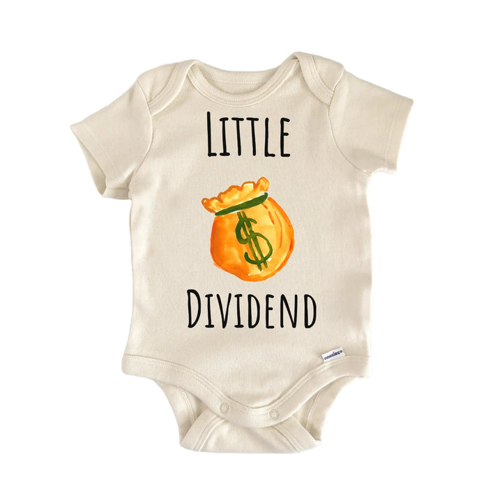 Dividend Finance Accounting Bank Baby Gift Baby Bodysuit