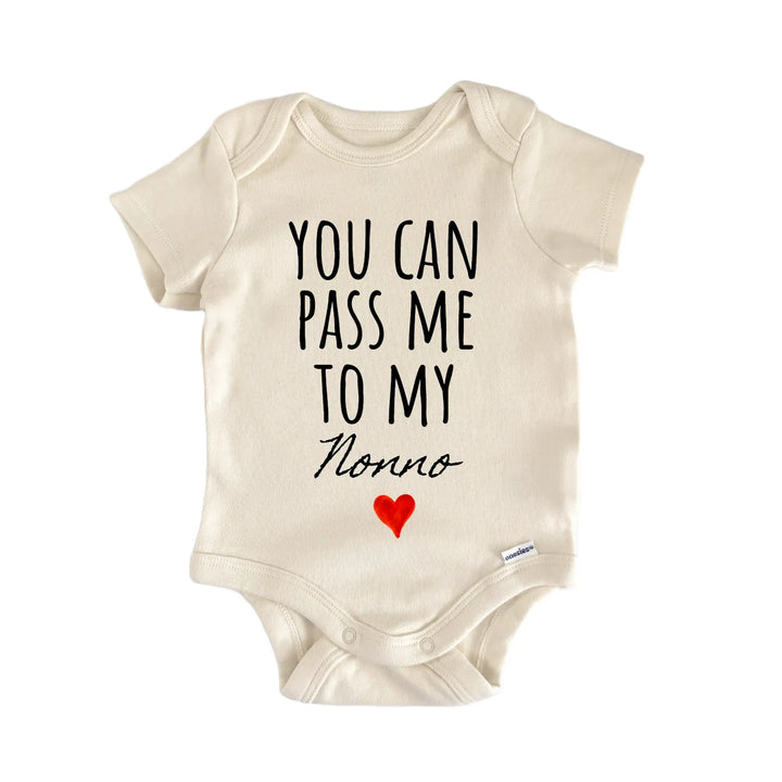 Nonno Announcement Baby Gift Baby Bodysuit