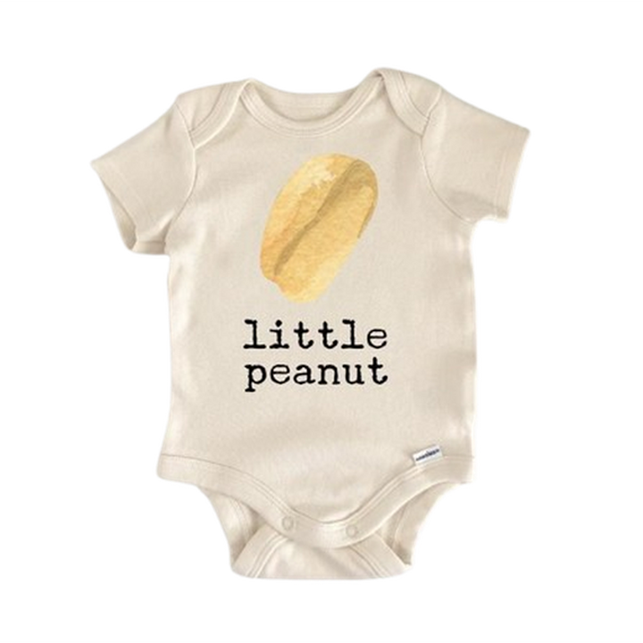Little Peanut Nut  - Baby Boy Girl Clothes Infant Bodysuit Funny Cute Newborn  Funny Cute Onesie® | North Fork Forager LLC