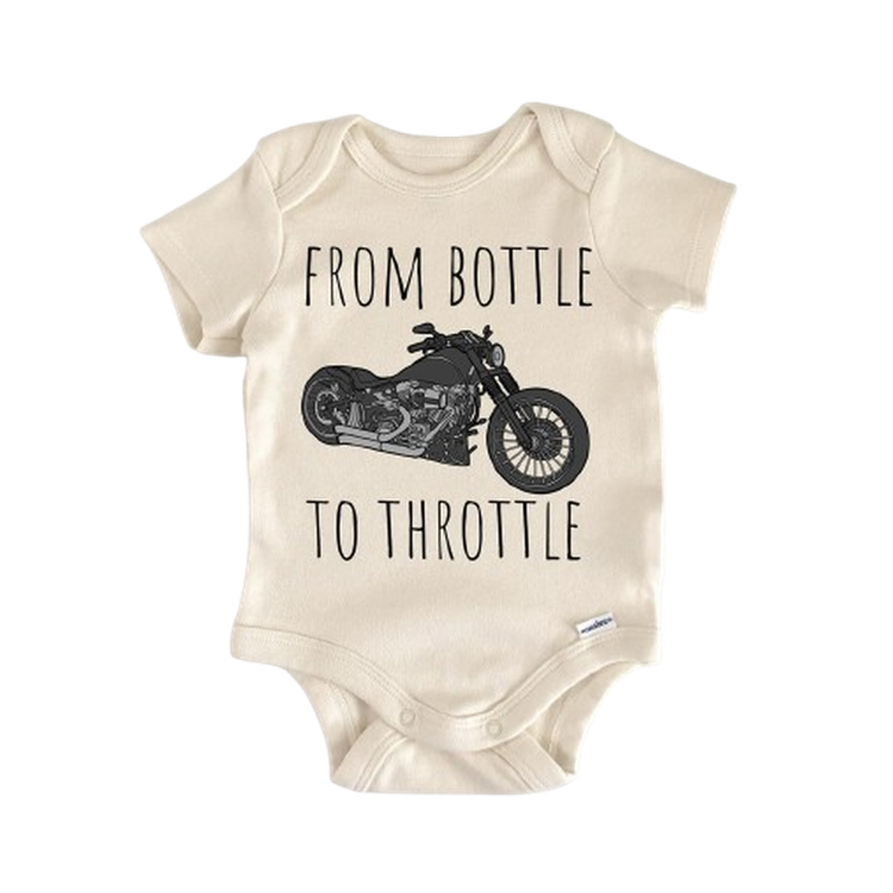 Motorcycle - Baby Boy Girl Clothes Infant Bodysuit Funny Cute Newborn