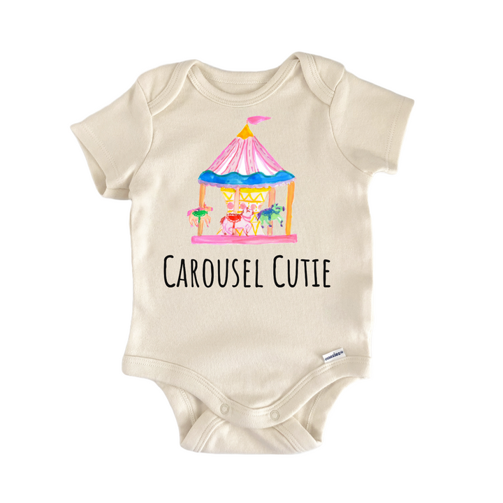 Carousel Merry Go Rund Carnival Baby Gift Baby Onesie®