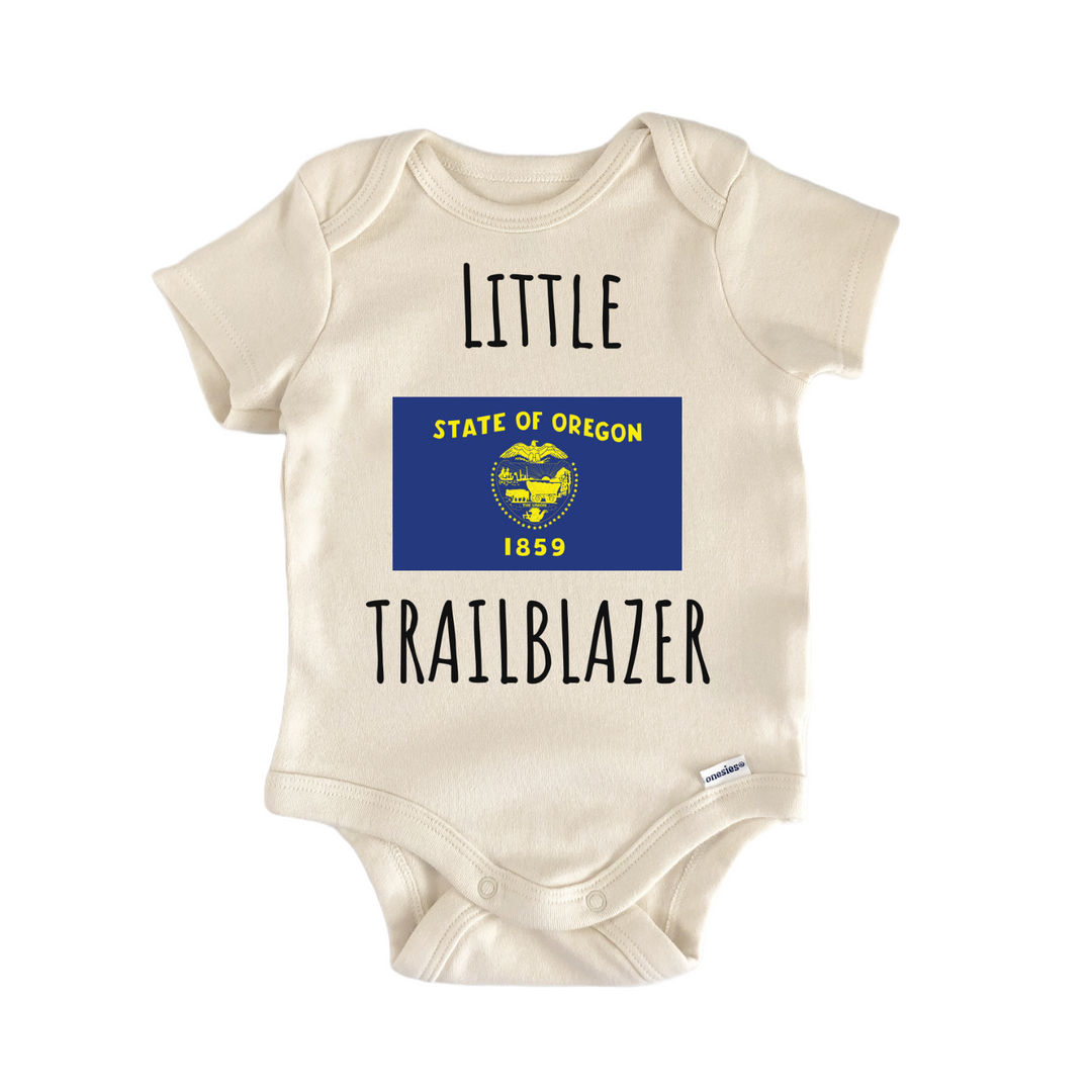 Oregon State Flag Baby Gift Baby Onesie®