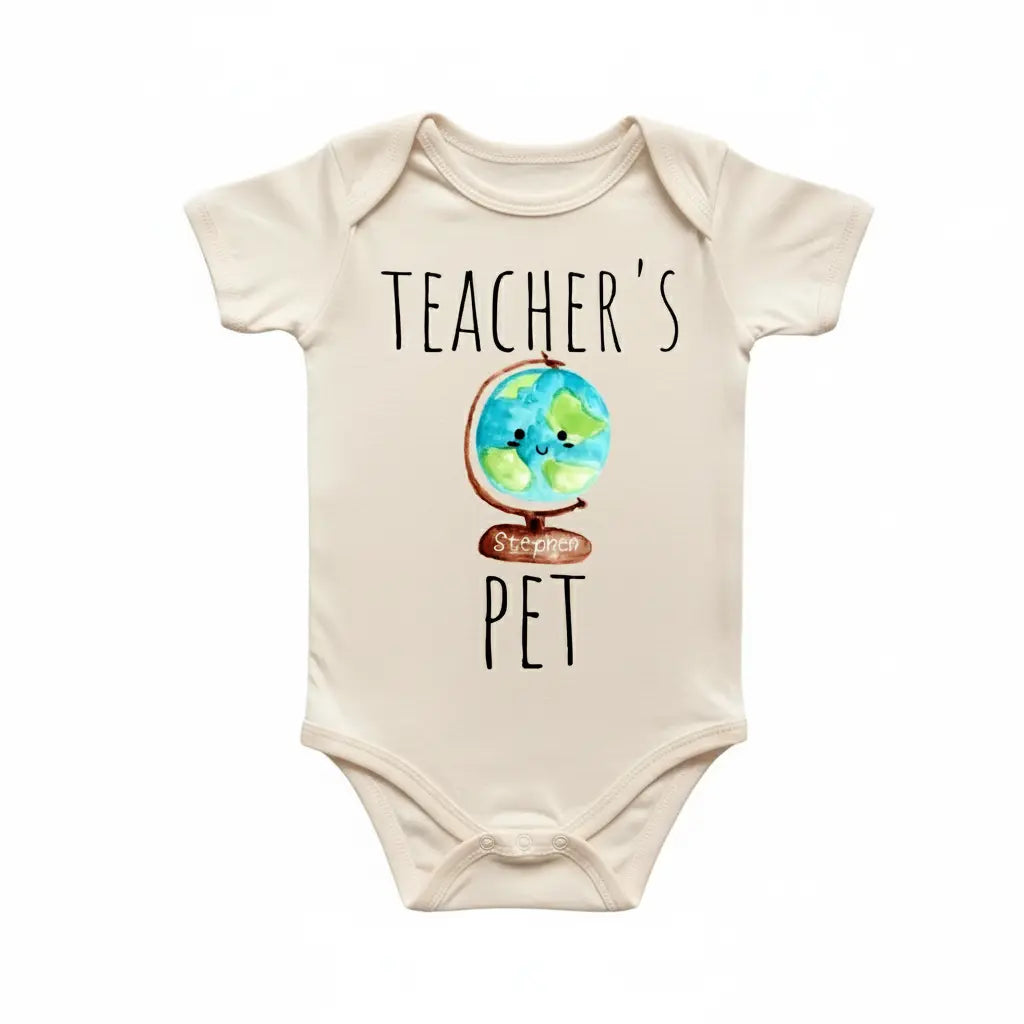 Teacher's Pet Glove - Baby Boy Girl Clothes Infant Bodysuit Funny Cute Newborn  Funny Cute Onesie® | North Fork Forager LLC