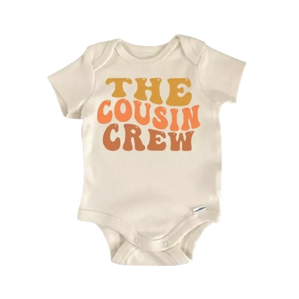 Little Cousin Crew - Baby Boy Girl Clothes Infant Bodysuit Funny Cute Newborn  Funny Cute Onesie® | North Fork Forager LLC