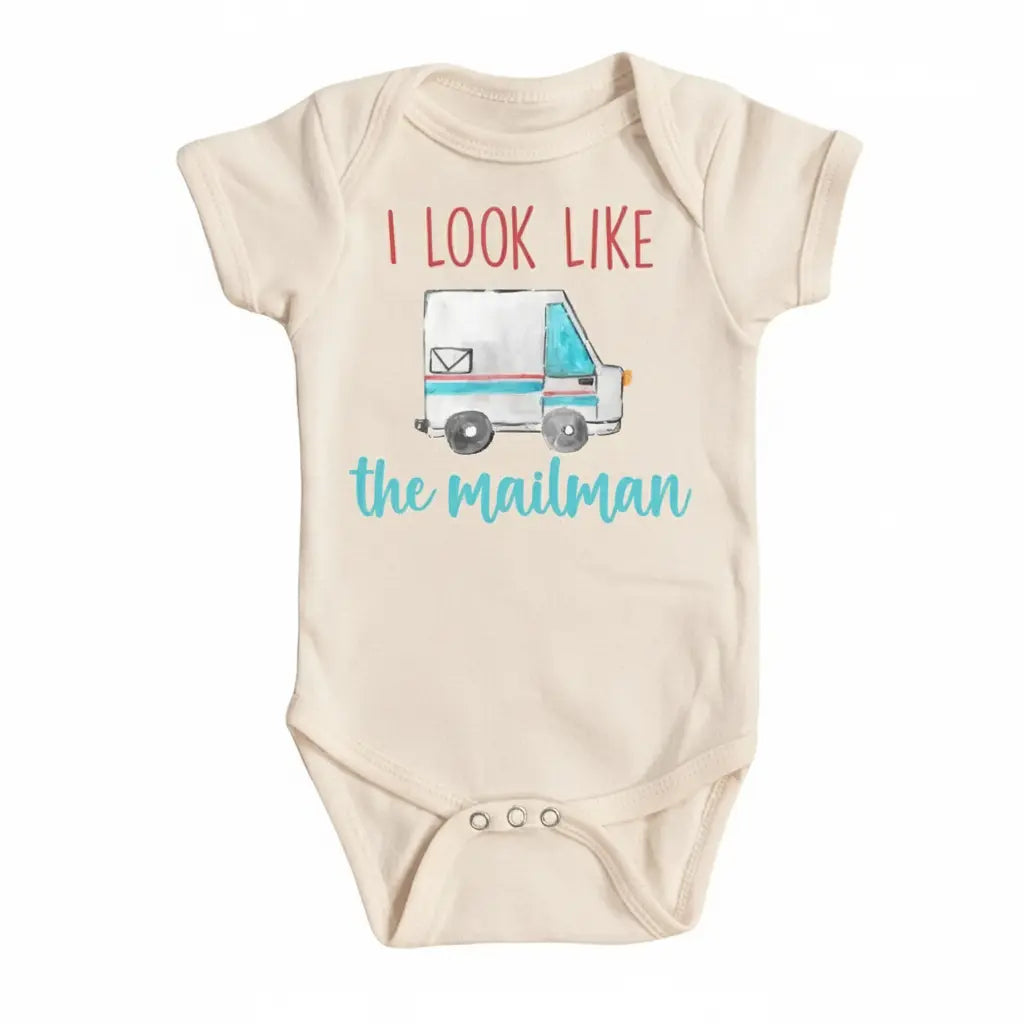 Mailman - Baby Boy Girl Clothes Infant Onesie® Funny Cute Newborn GS1  Funny Cute Onesie® | North Fork Forager LLC