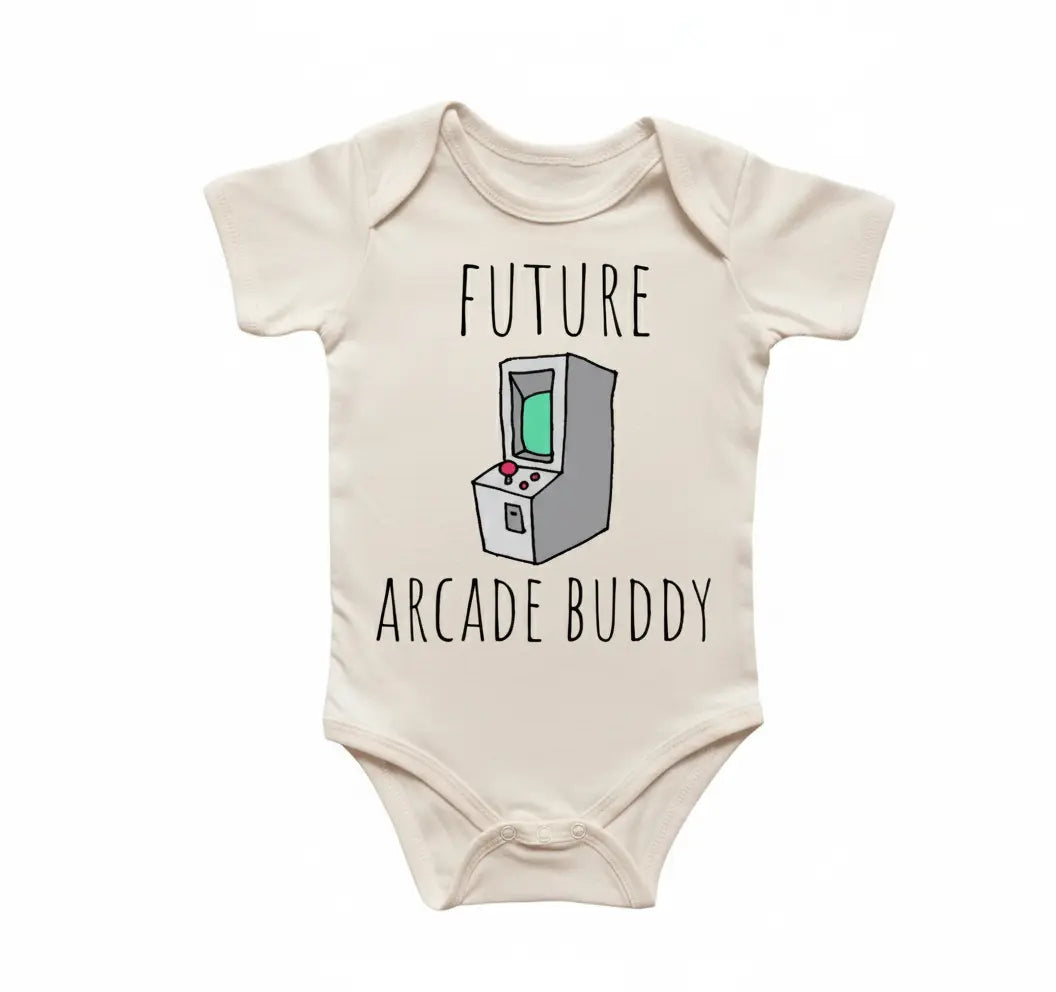 Arcade Video Games - Baby Boy Girl Clothes Infant Bodysuit Funny Cute Newborn  Funny Cute Onesie® | North Fork Forager LLC