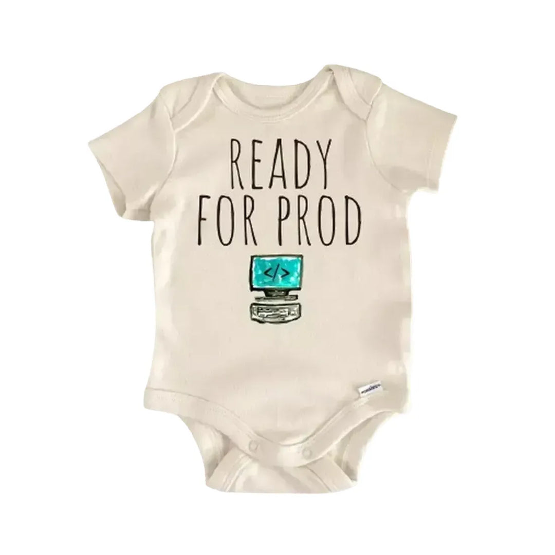 Coder Coding Programmer  - Baby Boy Girl Clothes Infant Onesie® Funny Cute Newborn GS1  Funny Cute Onesie® | North Fork Forager LLC