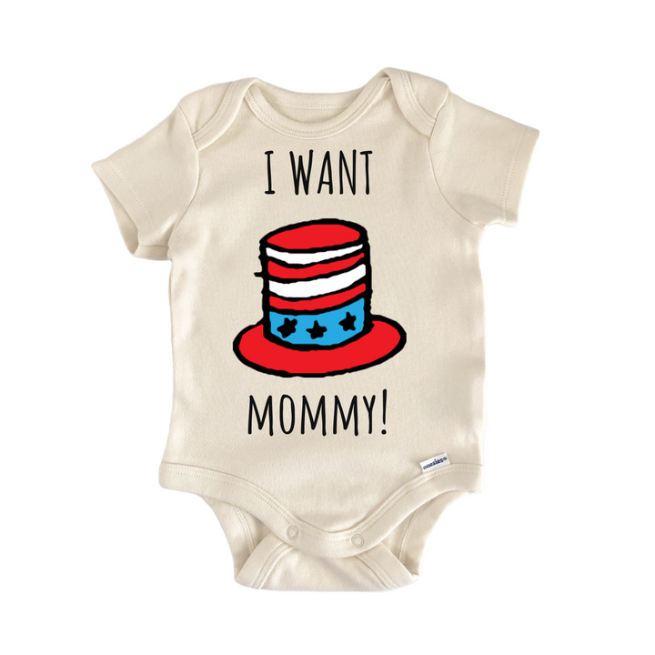Uncle Sam Patriotic American America Baby Gift Baby Onesie®