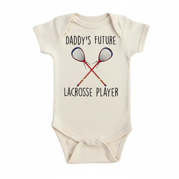 Lacrosse Buddy - Baby Boy Girl Clothes Infant Onesie® Funny Cute Newborn GS1  Funny Cute Onesie® | North Fork Forager LLC