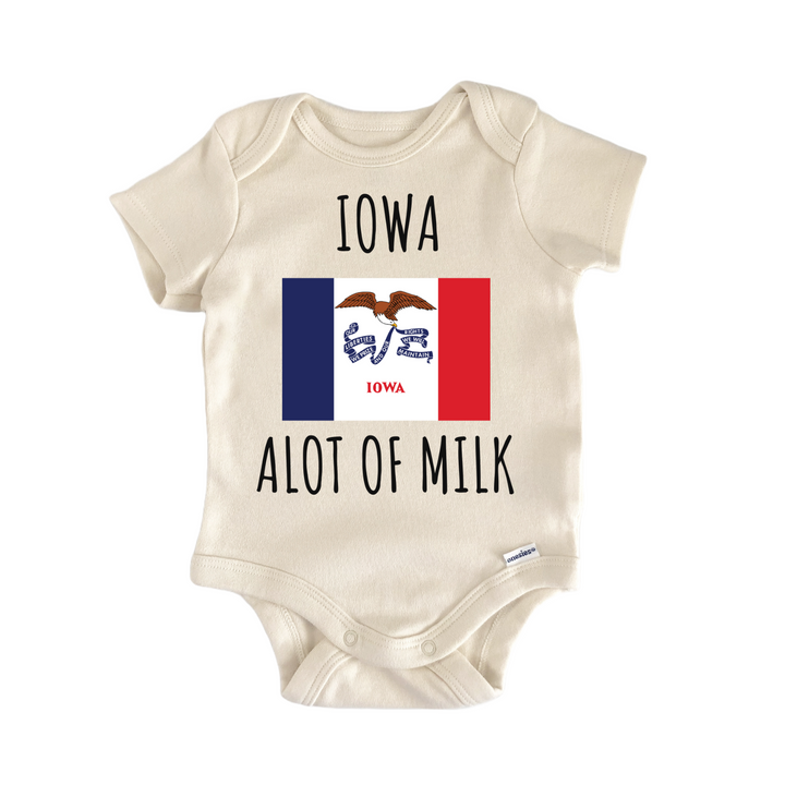 Iowa State Flag Baby Gift Baby Onesie®