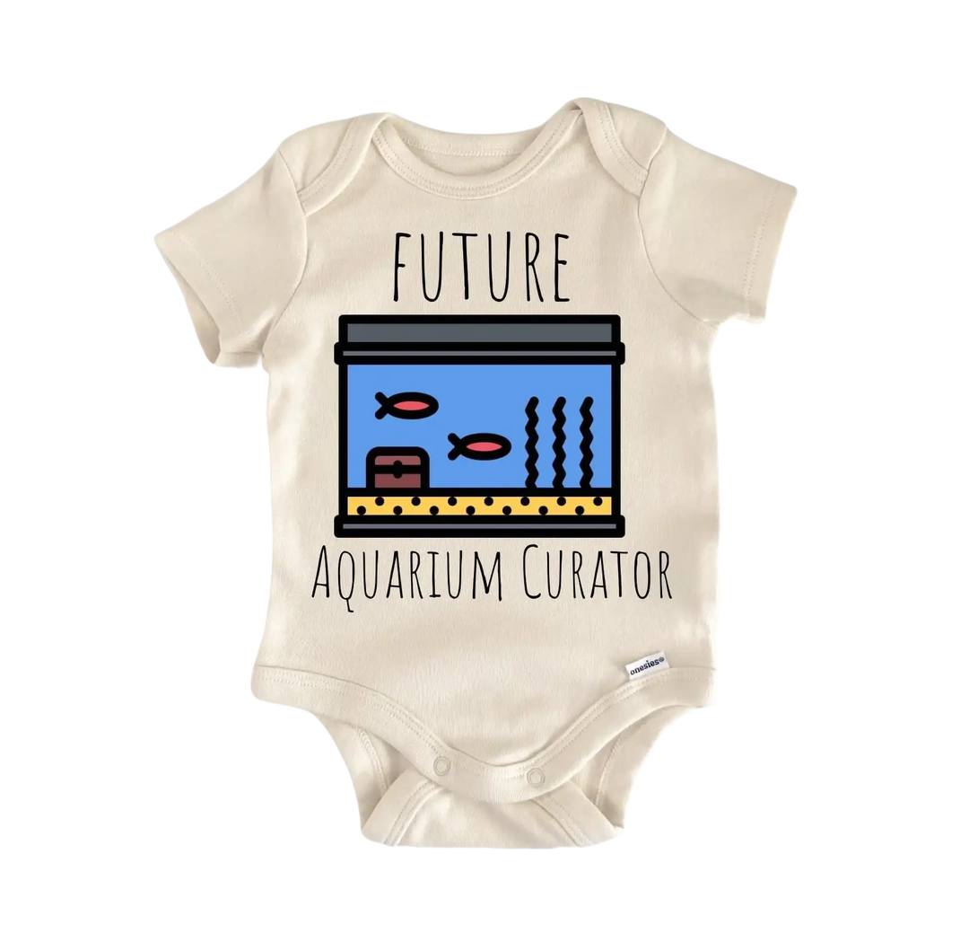 Aquarium - Baby Boy Girl Clothes Infant Bodysuit Funny Cute  Funny Cute Onesie® | North Fork Forager LLC