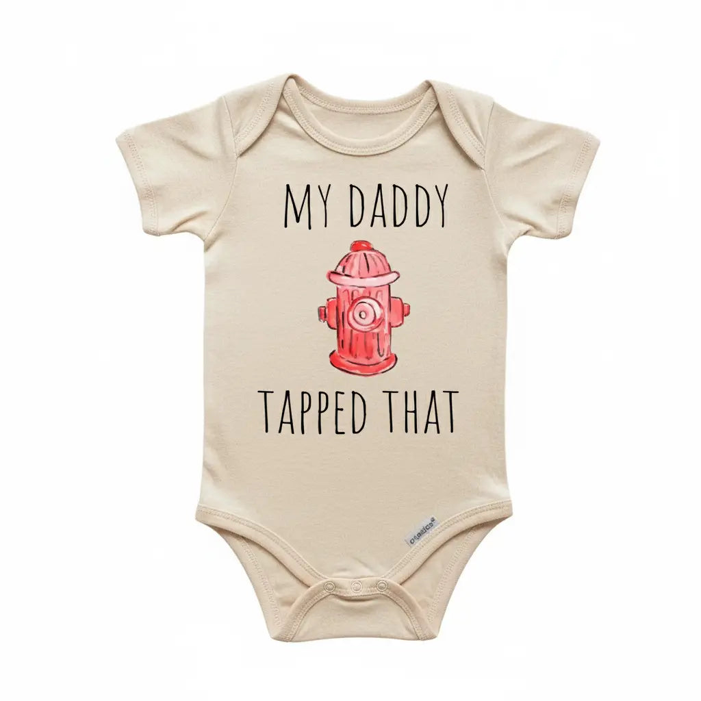 Fire Fighter Hydrant - Baby Boy Girl Clothes Infant Bodysuit Funny Cute Newborn  Funny Cute Onesie® | North Fork Forager LLC