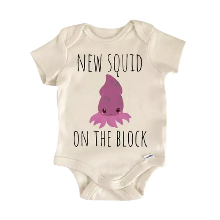 Squid Octopus Ocean - Baby Boy Girl Clothes Infant Bodysuit Funny Cute Newborn  Funny Cute Onesie® | North Fork Forager LLC